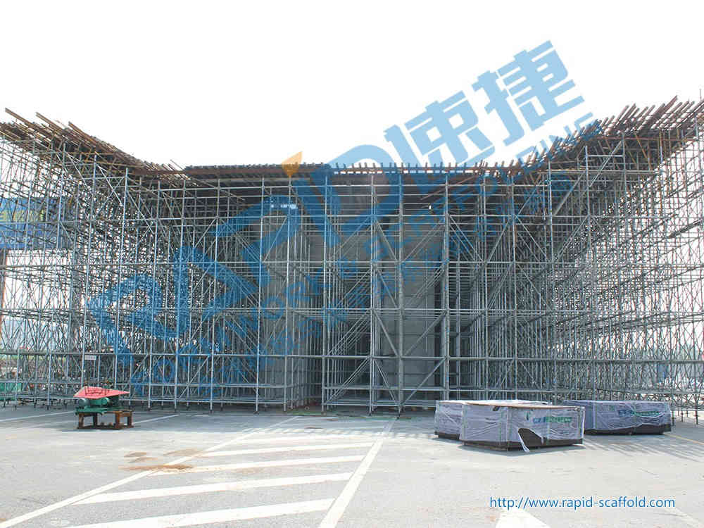 Shoring scaffolding for highway in Suzhou