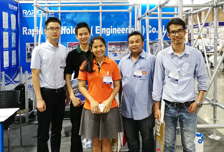 Rapid Scaffolding Attended the first CONCRETE ASIA 