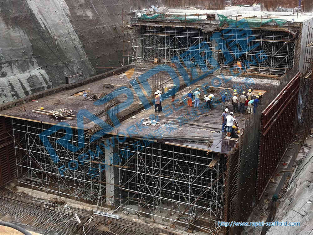 Shoring Formwork for Nanjing Metro