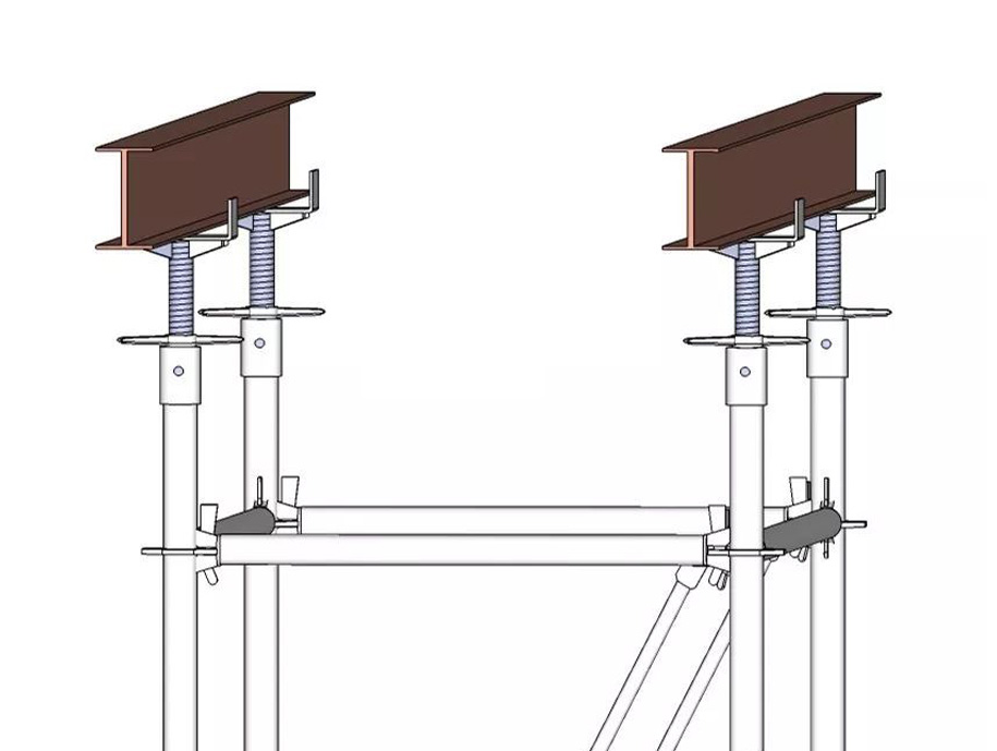 Adjustable U-head Screw Jack (1)