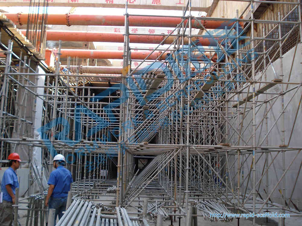 Soporte de molde de la construcción de 1 sección de Línea 2 del metro en Wuxi