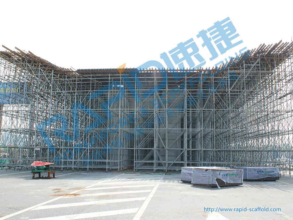 Shoring scaffolding for highway in Suzhou